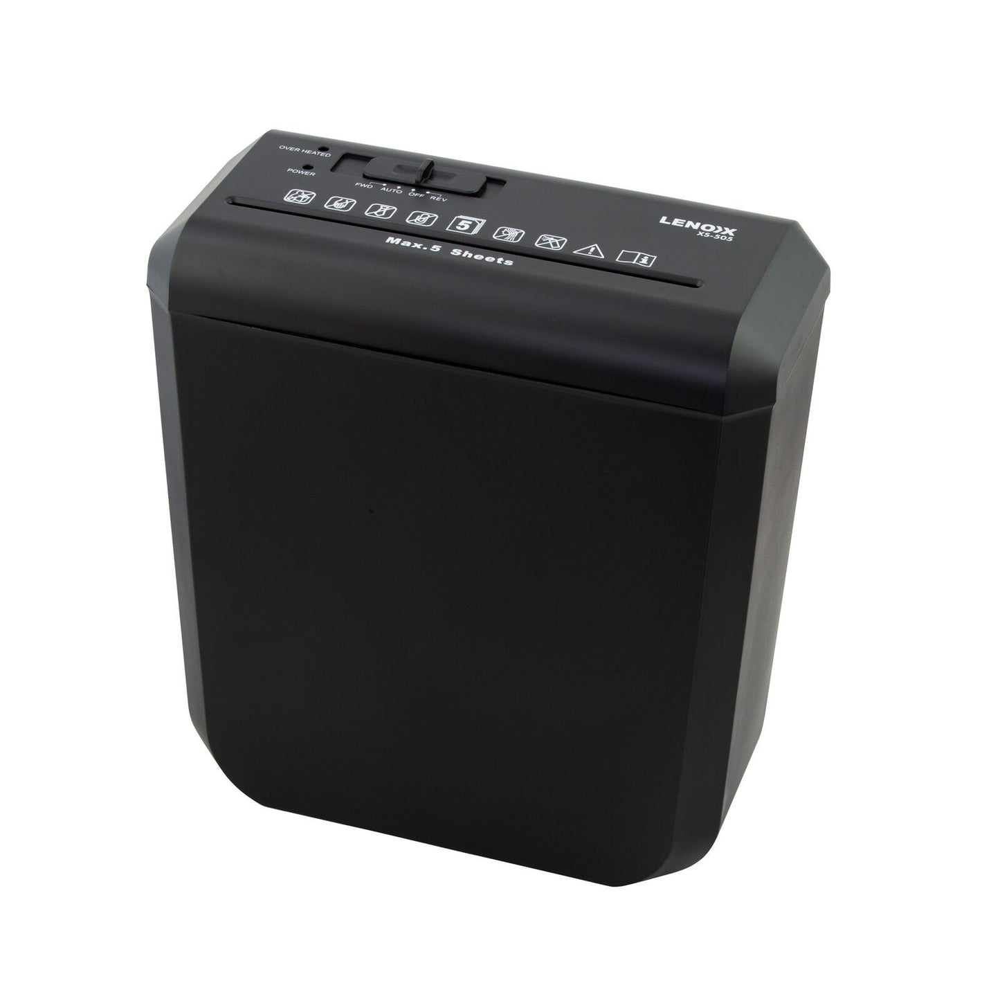 Lenoxx Paper Shredder | Home Office Student Document CROSS CUT Shredding Credit Card 21L