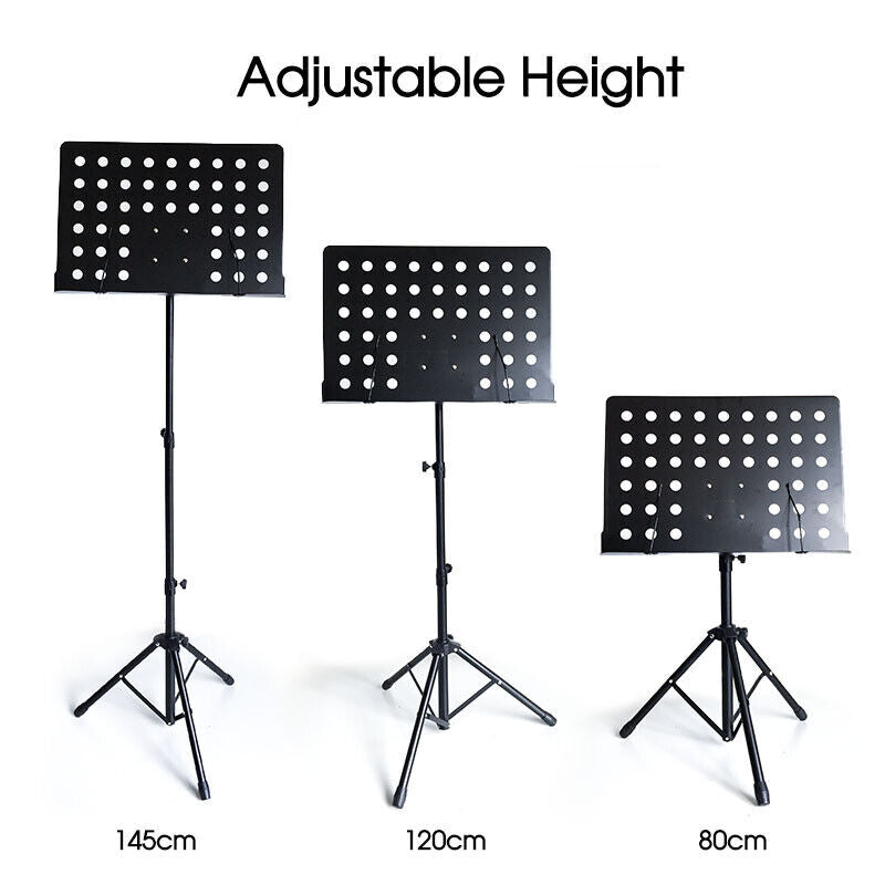 Heavy Duty Music Stand Lecturn Lectern | Student Performance Instument Practice Sheet Music | Home School Music Hall