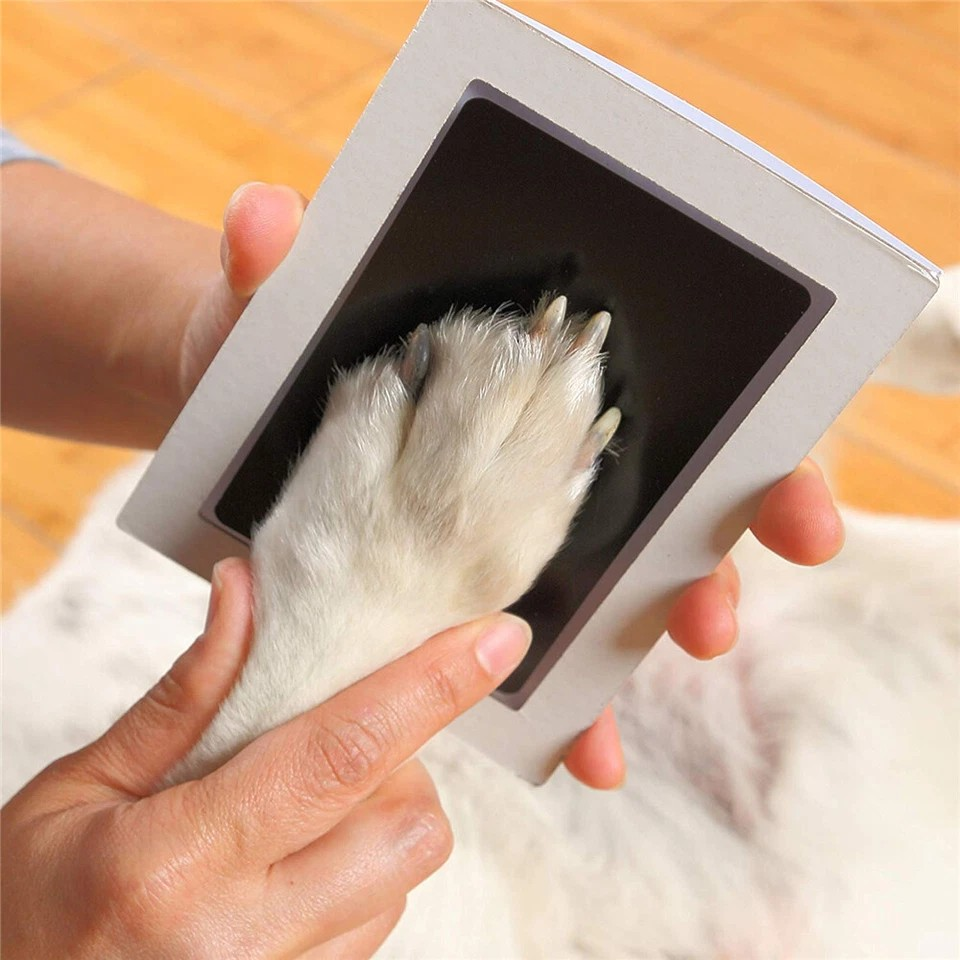 Newborn Baby Pet Wipe Safe Inkless Hand Foot Print Keepsake Kit Christmas Gift