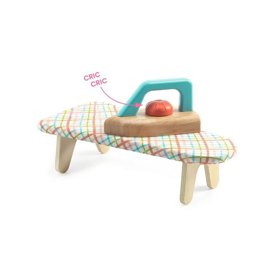 Djeco 8pc Ironing Board Pretend Play Set ā Kids Toy 3y+ | Free Shipping AU