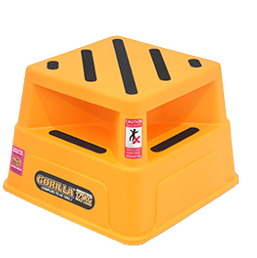 Gorilla Safety Step | Heavy Duty 175KG Warehouse Order Picking Platform Industrial