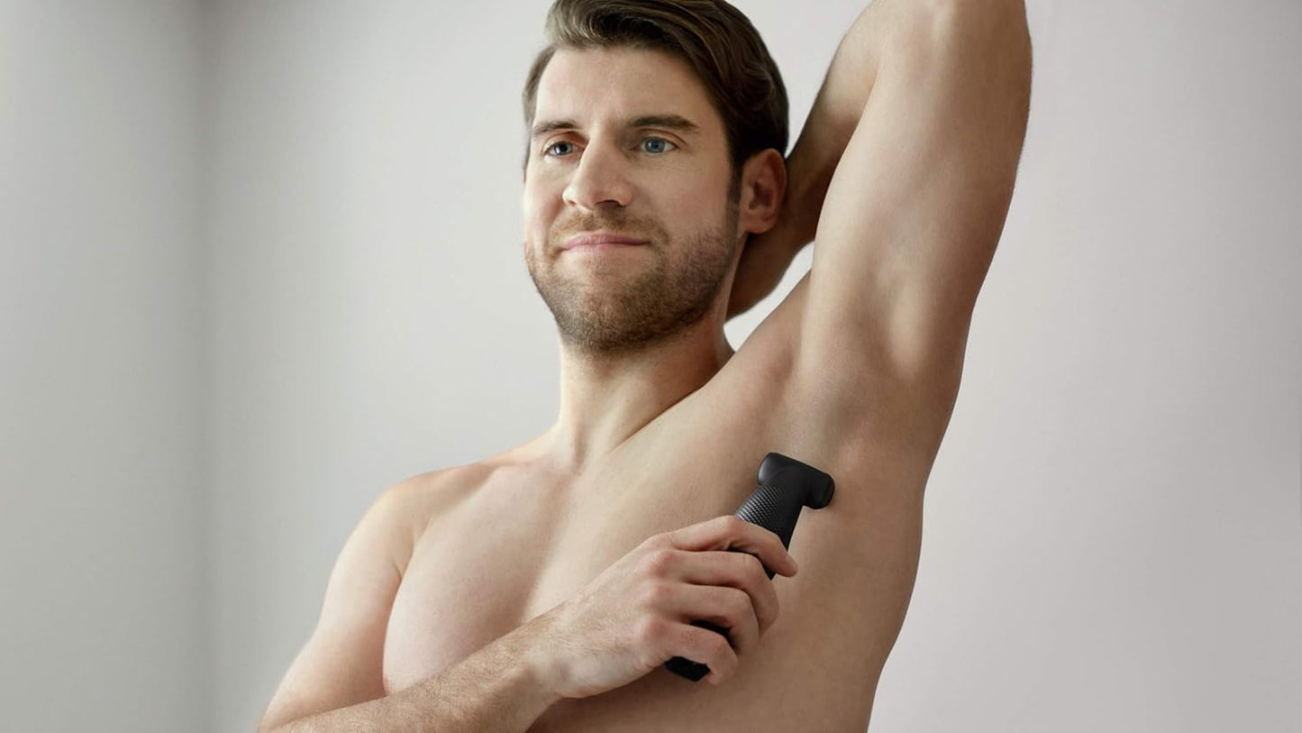 Philips Bodygroomer | Men's Cordless Showerproof Body Groomer Trimmer | Groin Balls Legs Arms Chest Back Shaver Razor
