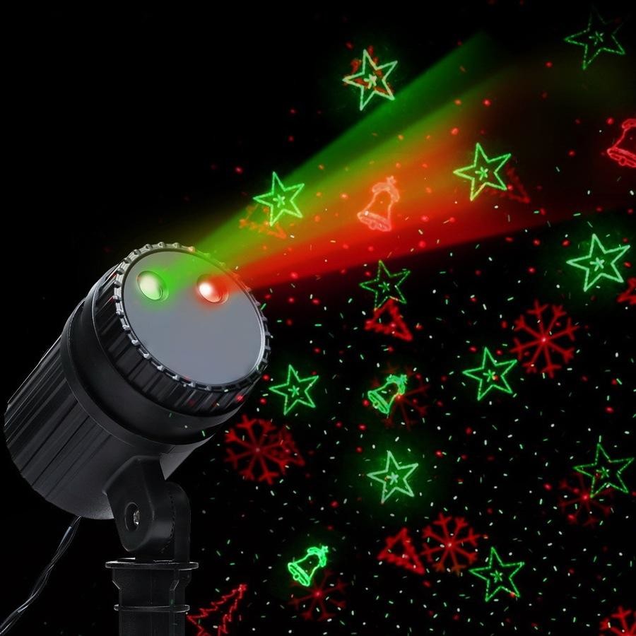 Christmas Laser Light Projector | Outdoor Decorations Jingle Jollys | Ignite the festive spirit | Water Resistant