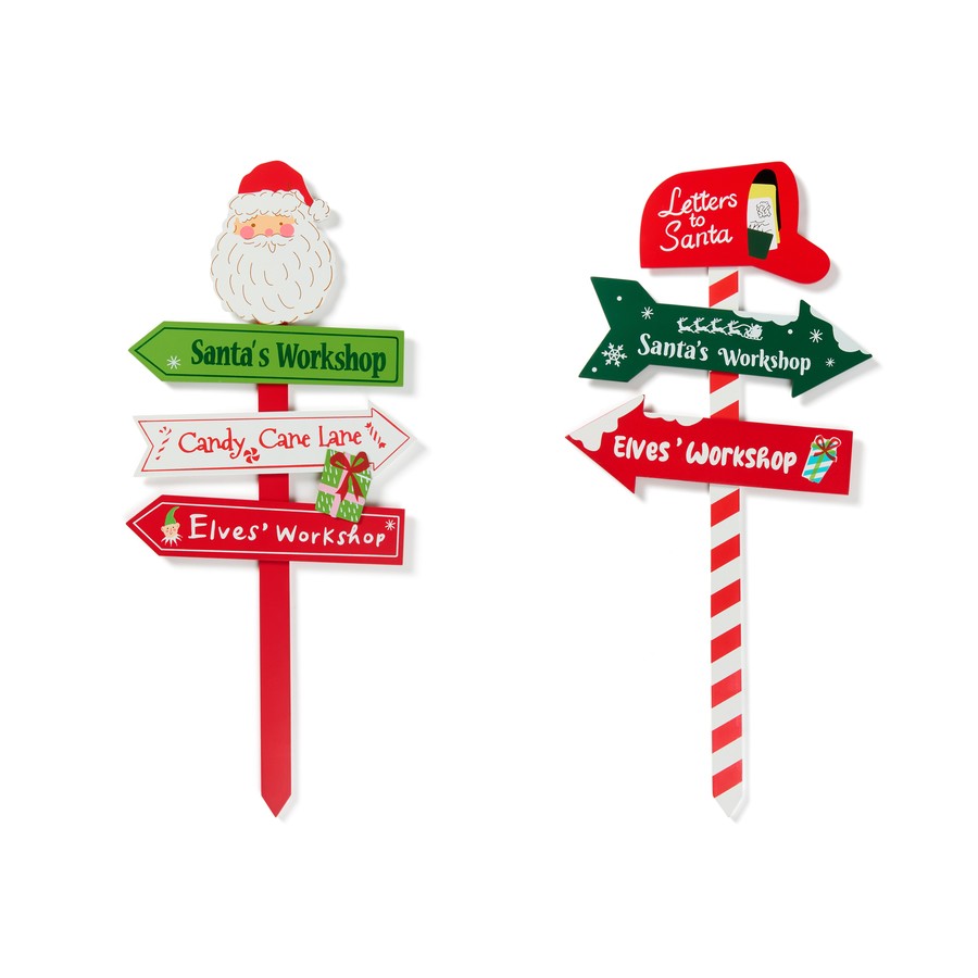 Christmas Outdoor Stake 75cm - Assorted*
