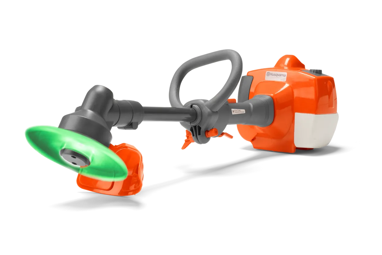 Husqvarna Toy Trimmer | Pretend Grass Cutting Trimmer Tool Kids Gardening | Preschool Toddler Toys
