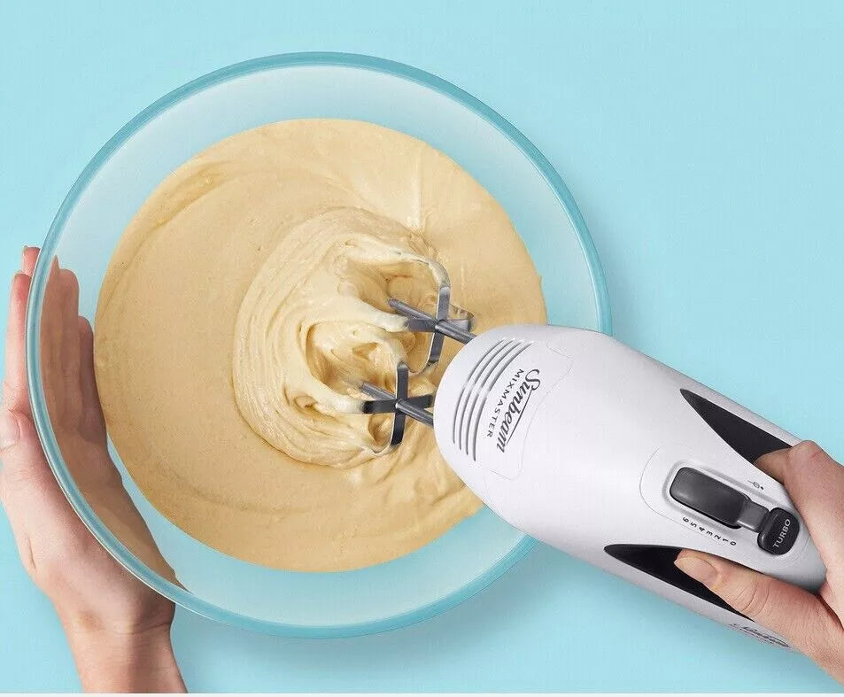 Sunbeam Electric Hand Mixer Whisk Food Blender 6 Speed