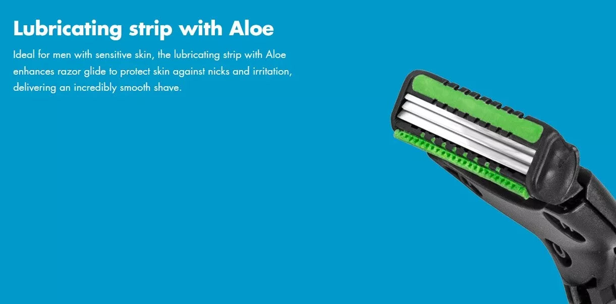 14 Pack Schick Mens Razors Shavers Sensitive Xtreme3 Close Shave Shaving Aloe