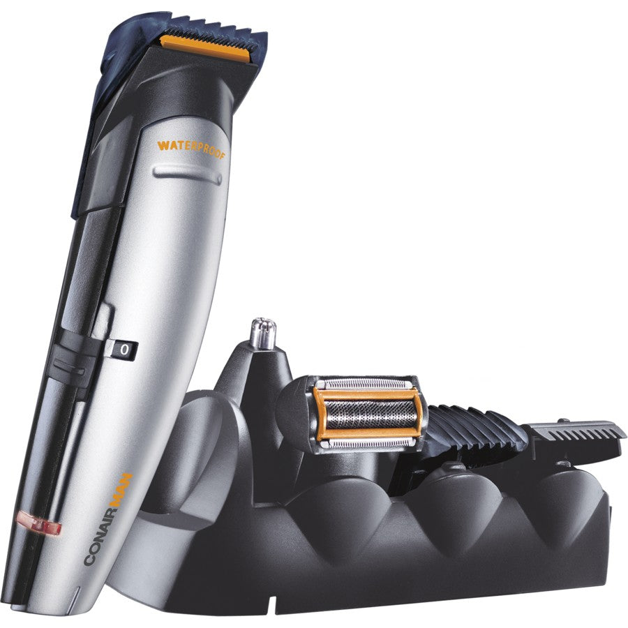 Men's All In One Hair Clipper | Cordless Rechargeable Beard Trimmer Facial Shaver | Men's Shaving Kit