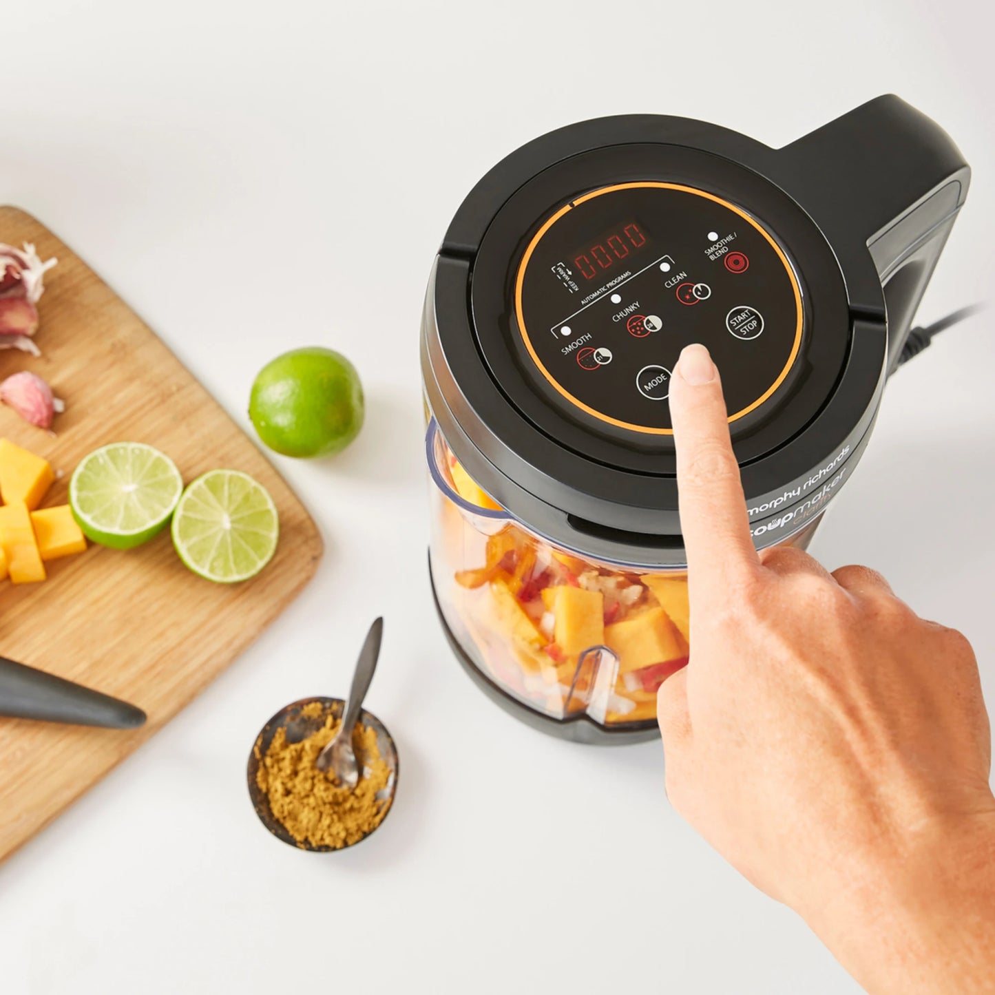Morphy Richards Soup Maker Blender | Chunky Smooth Smoothie Soup Maker Electric One-Pot Cooker