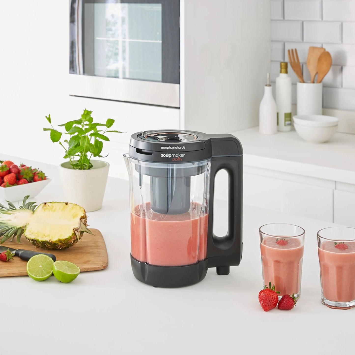 Morphy Richards Soup Maker Blender | Chunky Smooth Smoothie Soup Maker Electric One-Pot Cooker