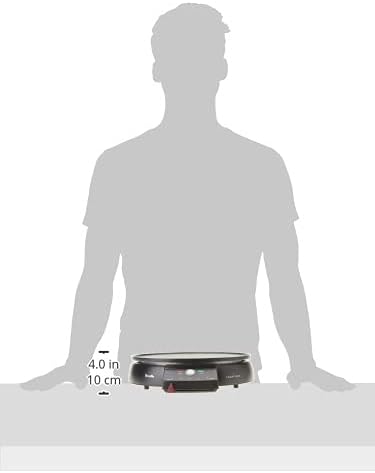 Breville Electric Crepe Pancake Maker | Pikelet Eggs Breakfast Flat Plate Machine Portable Cooker