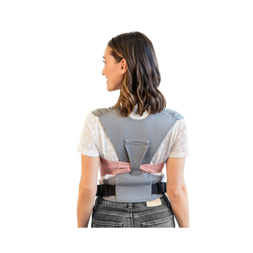 Moby Easy Baby/Infant Front Carrier Wrap | Cotton Knit Body Adjustable Carrier | Easy-Wrap Hybrid Carrier