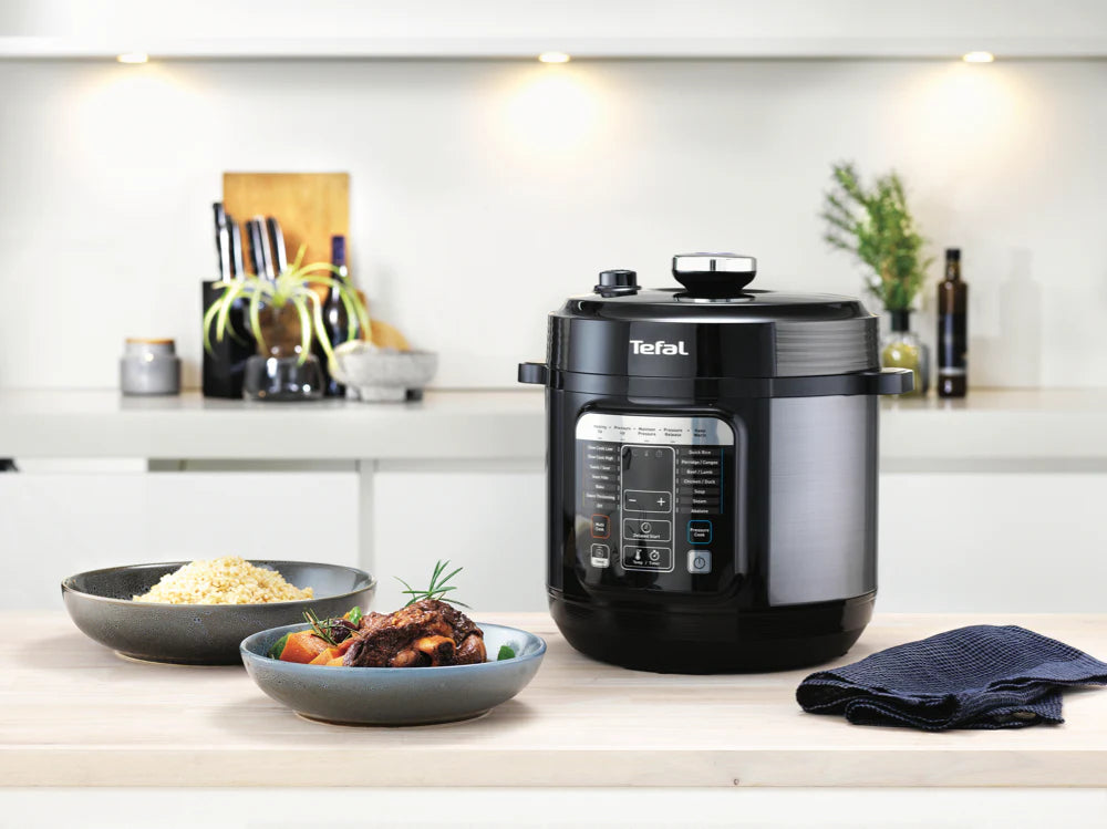 Tefal Smart Multi-Cooker 6LSous Vide Slow Cooker Curry Stew Maker 15 Presets NEW