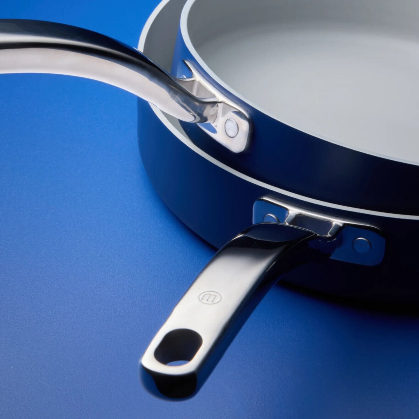Wolstead 2 Pack Ceramic Frypans Frying Pans | 24cm and 30cm Fry Pans Saucepan Cookware | PFOA LEAD FREE | Induction Safe