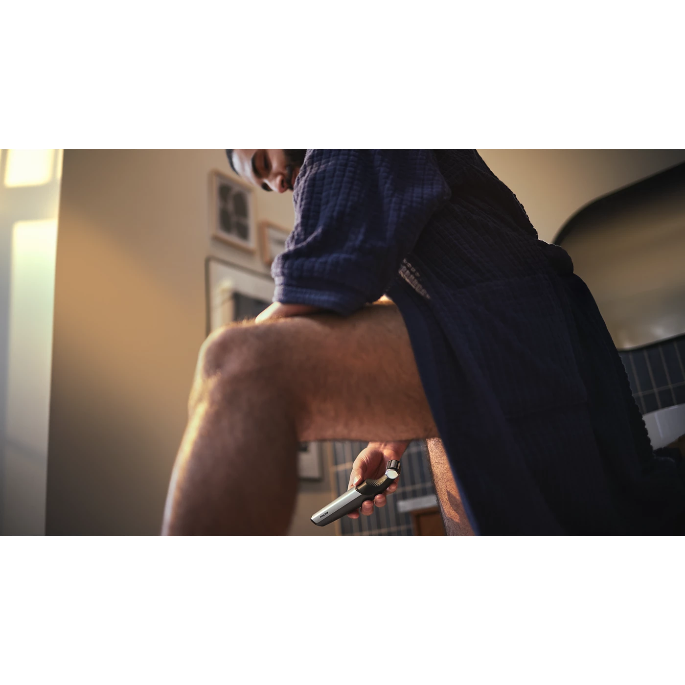 Philips Showerproof Body Shaver | Groin Leg Chest Back Cordless Trimmer | Men's DIY Shaving