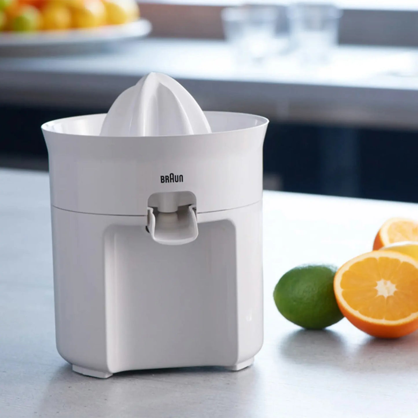Braun Citrus Juicer | Electric Squeezer Machine Lemon Lime Orange Extractor Citrus Press