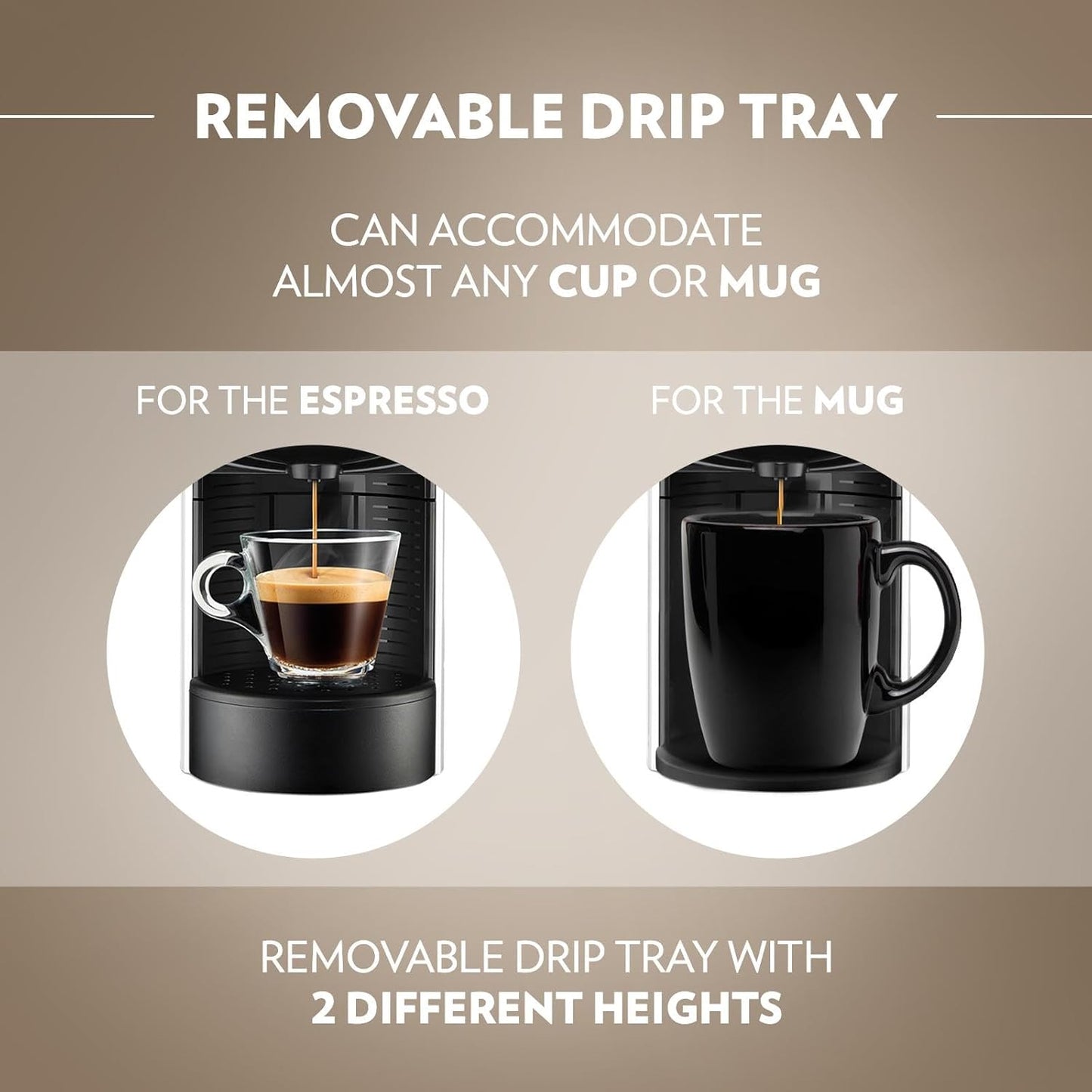 Lavazza Capsule Coffee Machine | Lavazza POD Espresso Cappuccino Maker | BONUS 64 PODS
