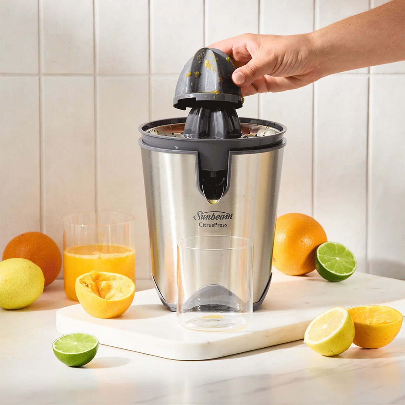 Sunbeam Electric Juicer Press Squeezer Citrus Lemon Lime Orange Kitchen Juice