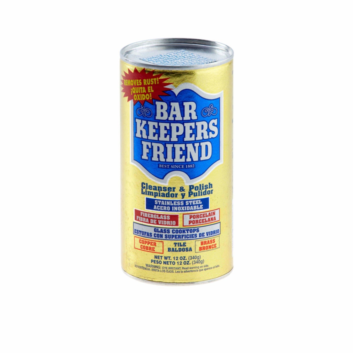 Bar Keepers Friend Cleanser Powder 340g | Kitchen Sink Bathroom Benchtop Cleansing Rust Stain Remover