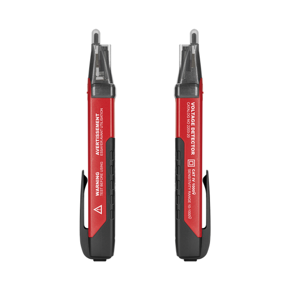 Milwaukee Dual Range Voltage Detector Tester | Compact Handheld Power Current Pen