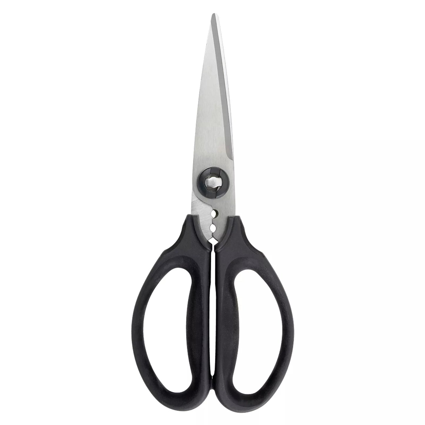 OXO Kitchen Herb Cutting Scissors| Stainless Steel Meat Vegetable Cheese Cutting Shears| BPA Free