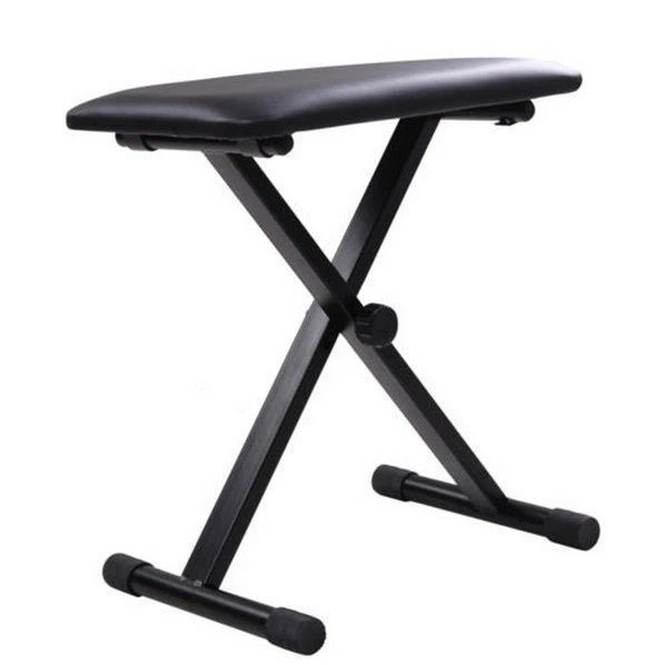 Portable Piano Stool Adjustable 3 Way Folding Keyboard Seat Bench Piano Chair AU
