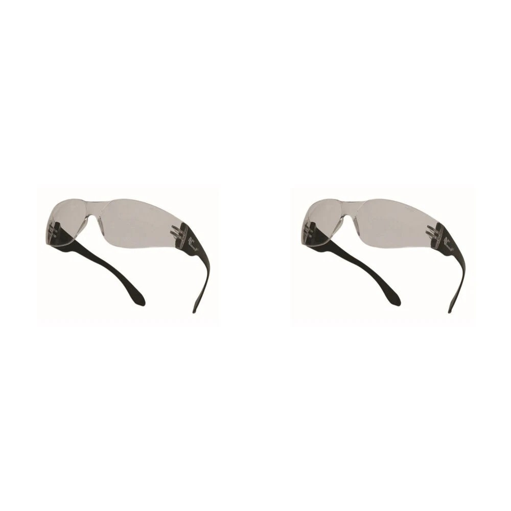 AgBoss Safety Glasses | Scratch Resistant Clear Work Goggles | Hammer Style 2Pk