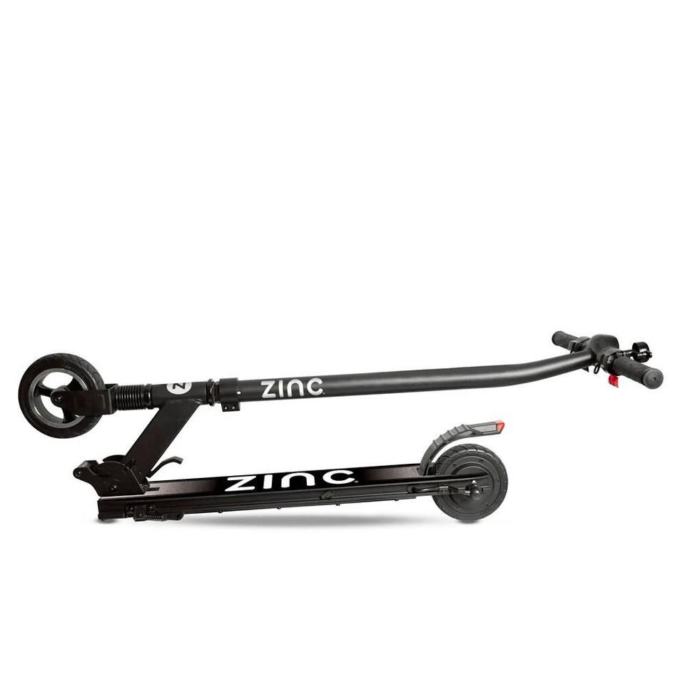Zinc Eco Electric Scooter | Kids Ride On Toy 14y+ | 105x21x40cm Black | convenient transportation