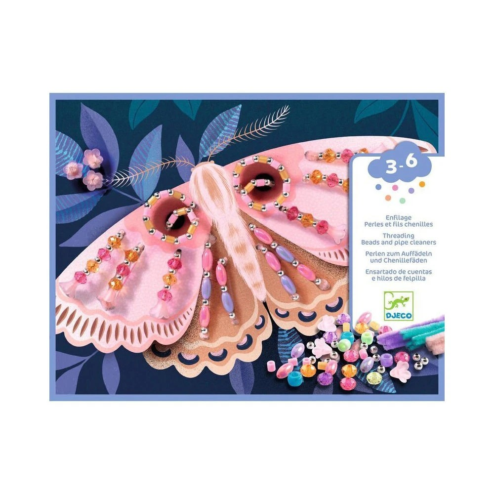 Djeco Light Up The Night Threading Kit ā Kids Craft Set 3y+ | Free Shipping AU