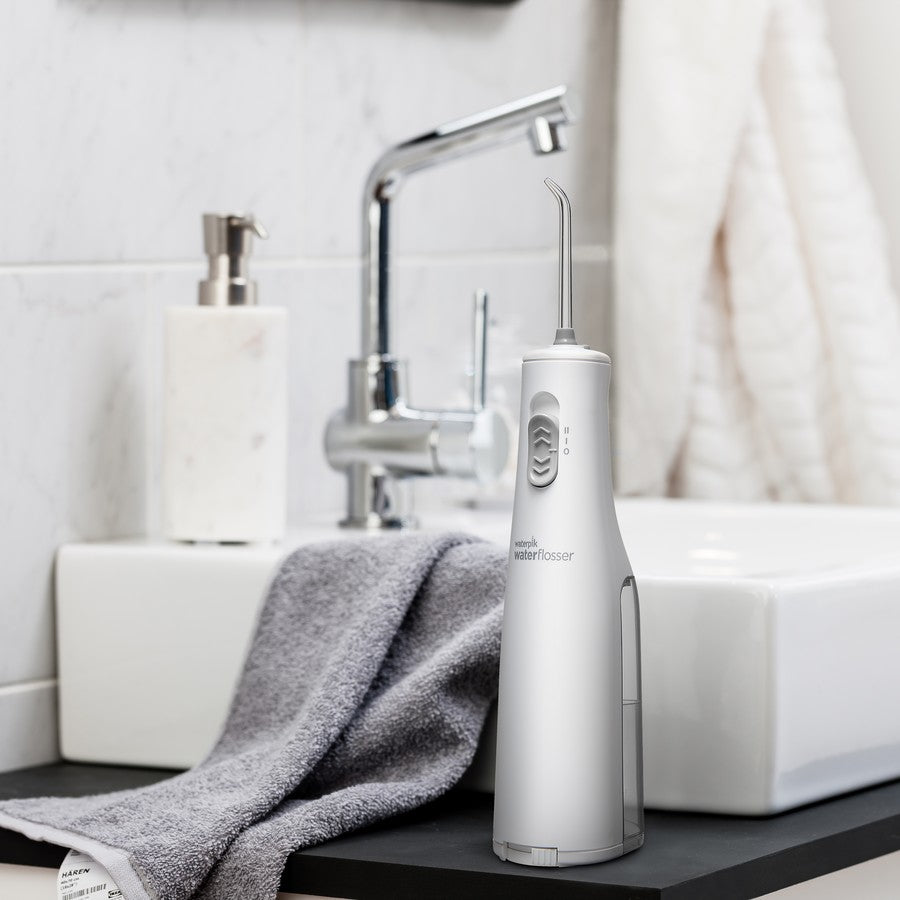 Waterpik Cordless Water Flosser | Dental Oral Irrigator Teeth Cleaner Flossing Kit | Battery Operated