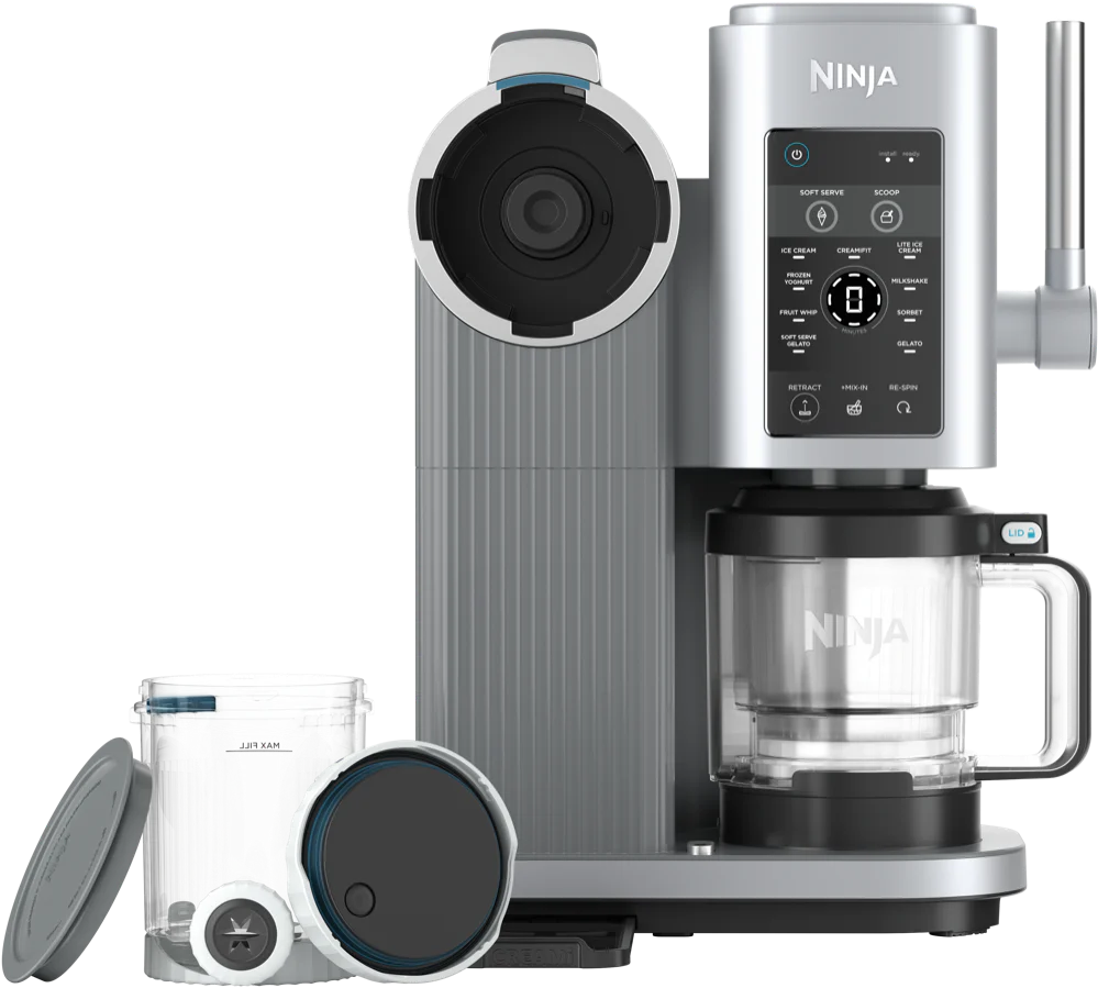 Ninja Soft Serve Home Ice Cream Maker | Kitchen Home Frozen Dessert Machine | 13 Programs High Protein Nut-Free