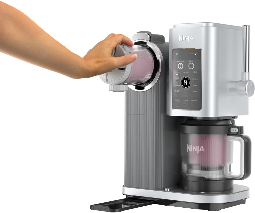 Ninja Soft Serve Home Ice Cream Maker | Kitchen Home Frozen Dessert Machine | 13 Programs High Protein Nut-Free
