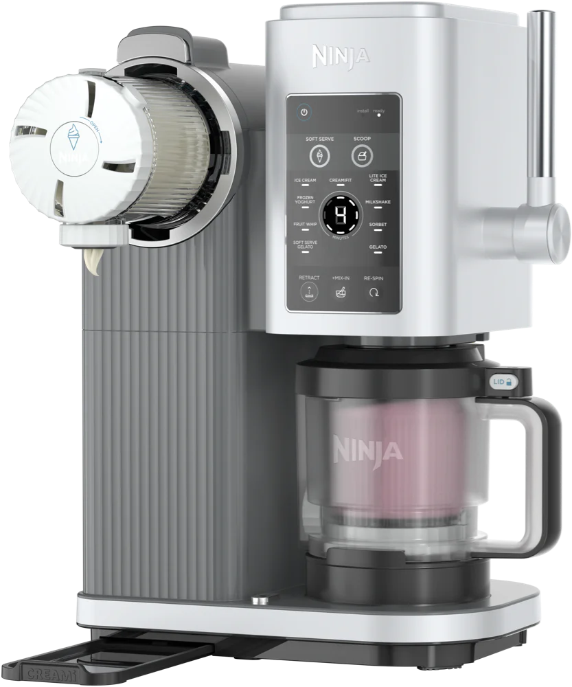 Ninja Soft Serve Home Ice Cream Maker | Kitchen Home Frozen Dessert Machine | 13 Programs High Protein Nut-Free