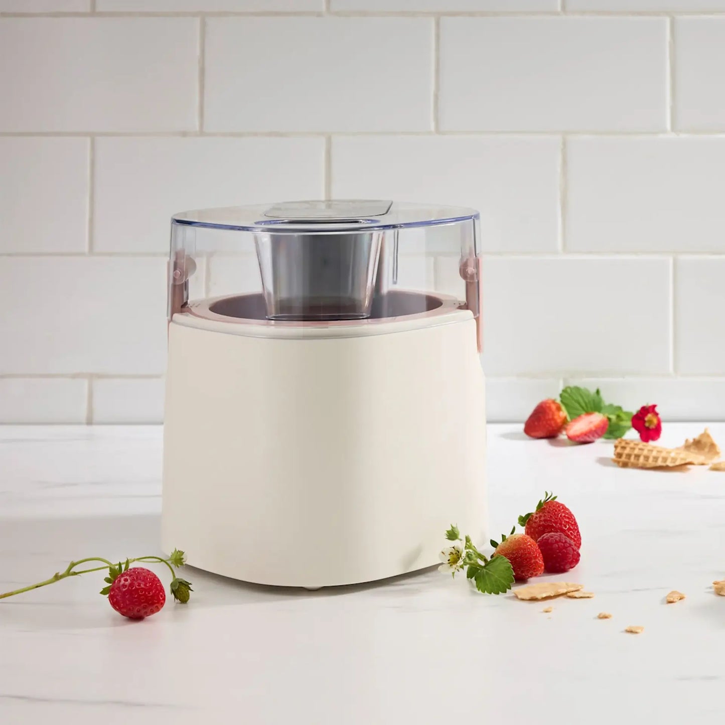 Ice Cream Gelato Sorbet Digital Maker | 1.4L Digital Machine Frozen Yoghurt Tub