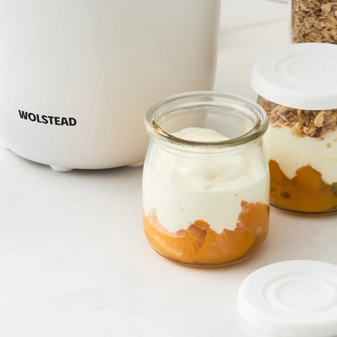 Wolstead 2 in 1 Yoghurt Maker and Fermenter | Makes Yoghurt, Tangy Kimchi, Rice Wine, Picked Vegetables | LED DIsplay