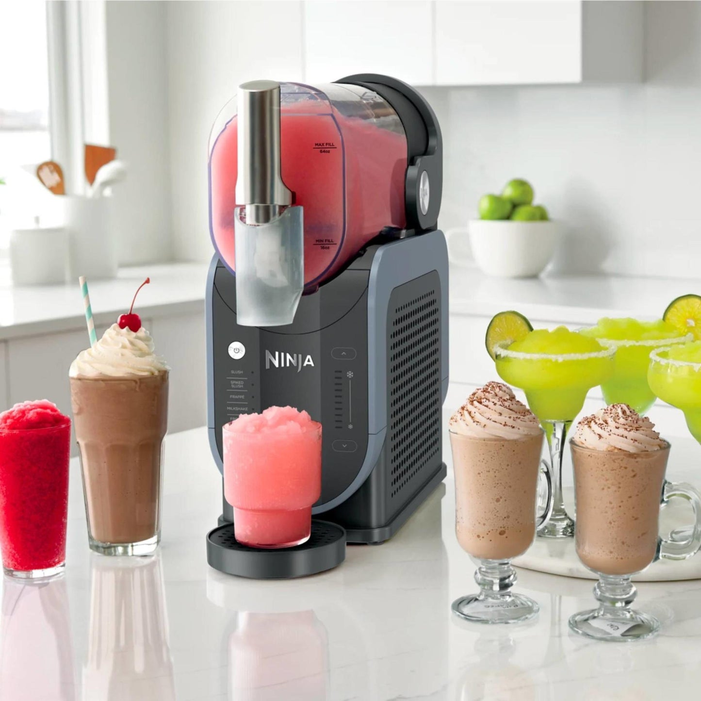 Ninja Slushi Maker | Professional Frozen Beverage Drink Cocktail Mocktail Slushy Machine