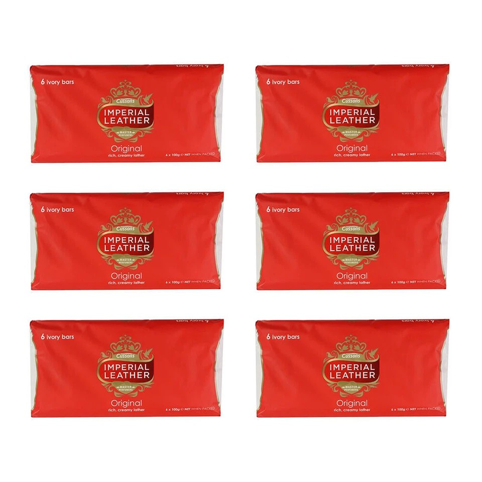 Imperial Leather 100g x 36 pcs | Original Ivory Scented Soap Bars | Bath Body Wash
