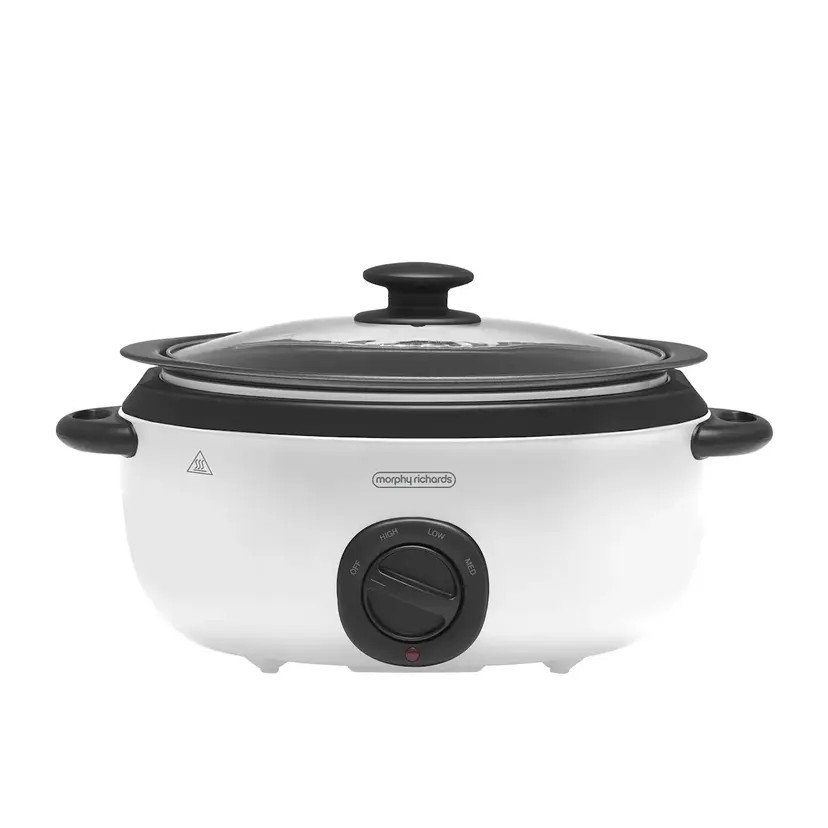 Morphy Richards Sear & Stew Slow Cooker 6.5L Vivid White