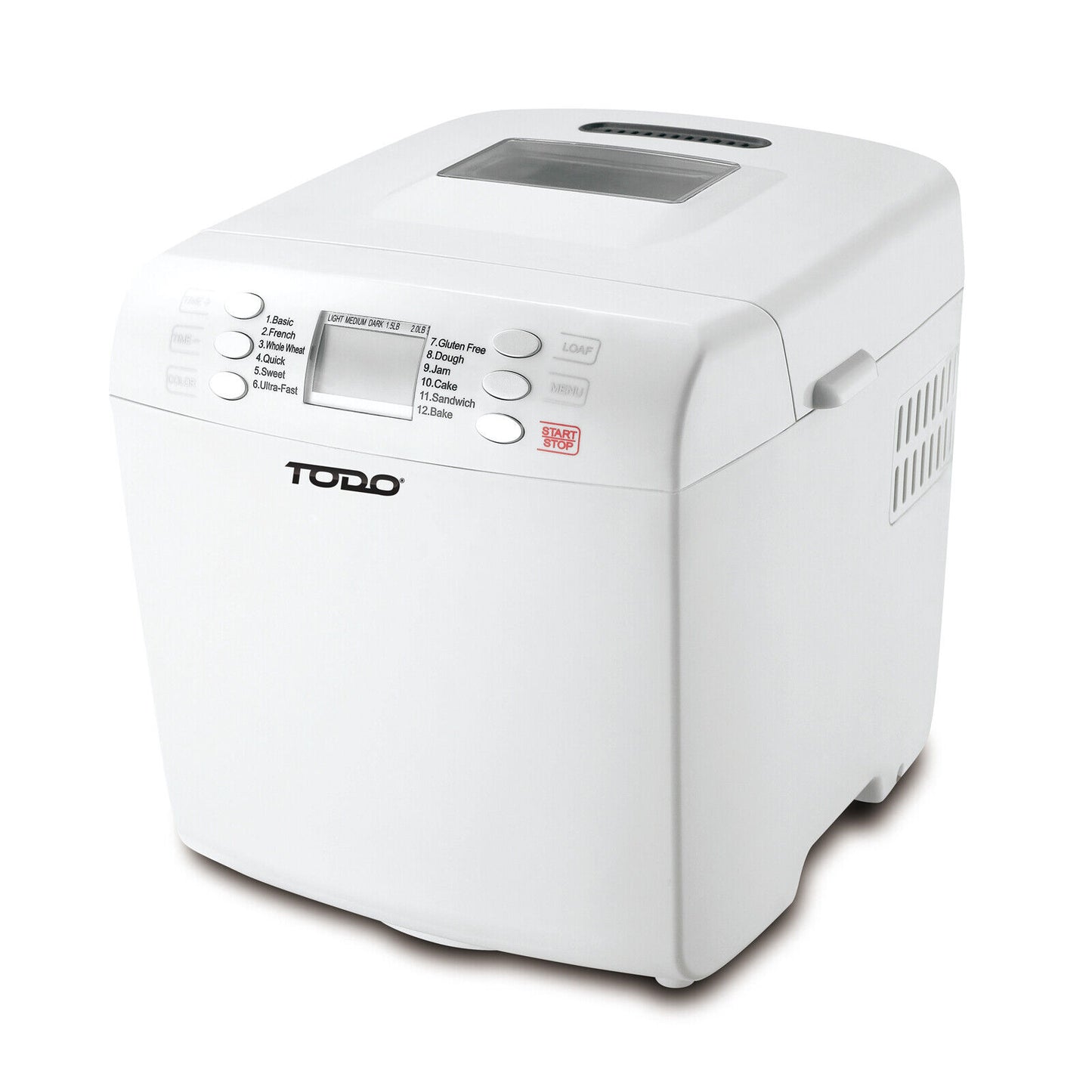 Electric Bread Maker | Auto Bread Making Oven Bakehouse 12 Program Bread Cooker Baker