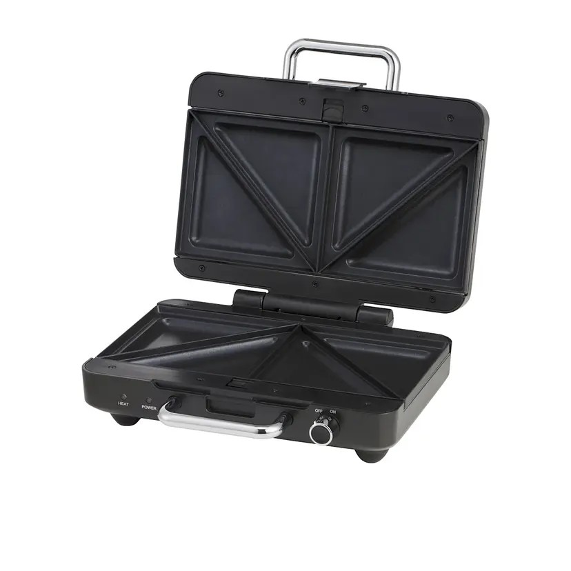 Morphy Richards MultiPress Titanium | Interchangeable Non-stick Plates | Easy Clean | Thermostat Control | Sandwich Maker | Waffles