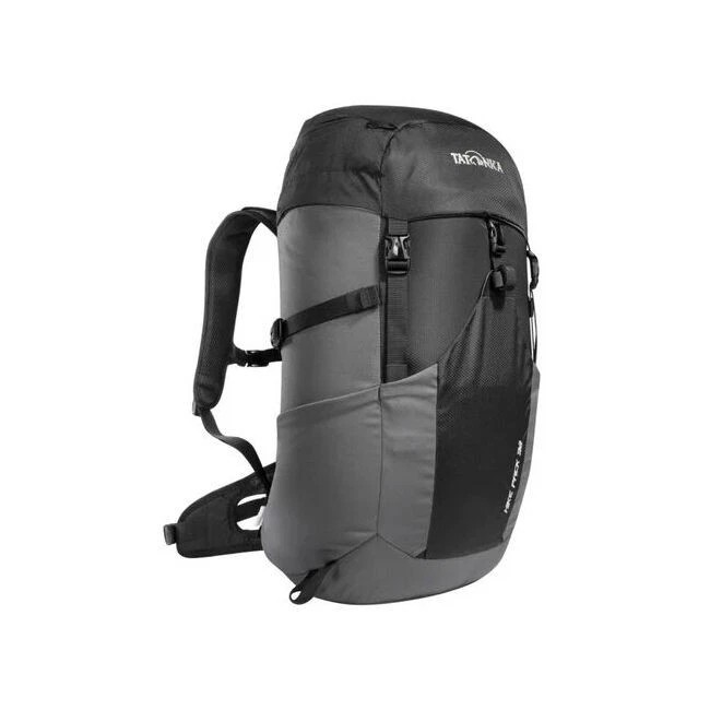 Tatonka Heavy Duty Nylon Hike Backpack | 32L Black/Titan Grey Hiking Daypack