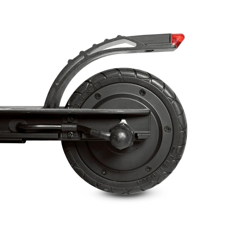 Zinc Eco Electric Scooter | Kids Ride On Toy 14y+ | 105x21x40cm Black | convenient transportation