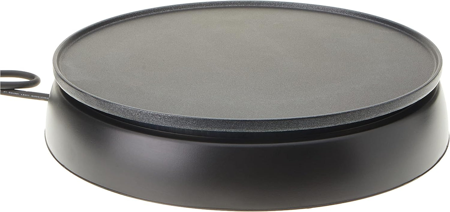 Breville Crepe Maker | Electric Kitchen Heated Flat Hot Plate Crepe Pancake Pikelet Cooker Machine