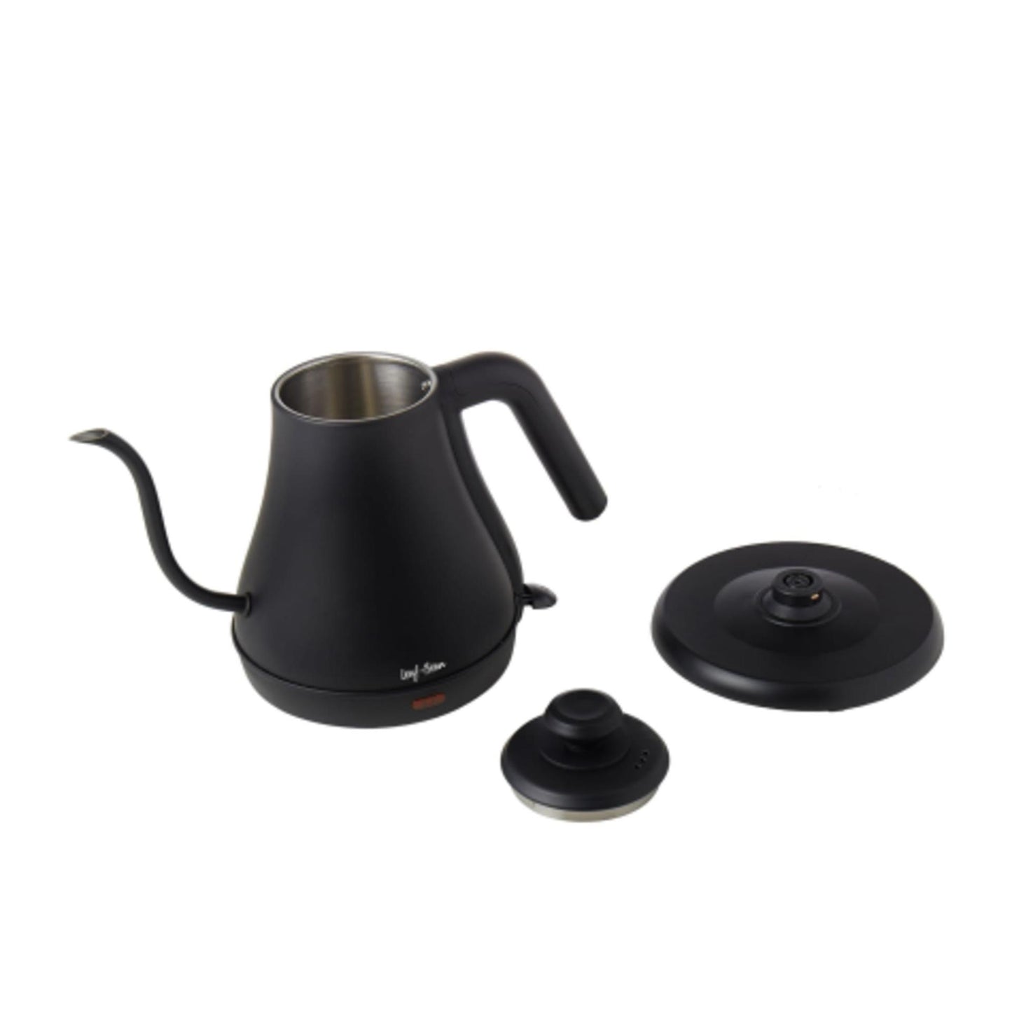 Leaf & Bean Electric Gooseneck Kettle | Electric Retro Vintage Water Jug | 1000W Cordless Kettle