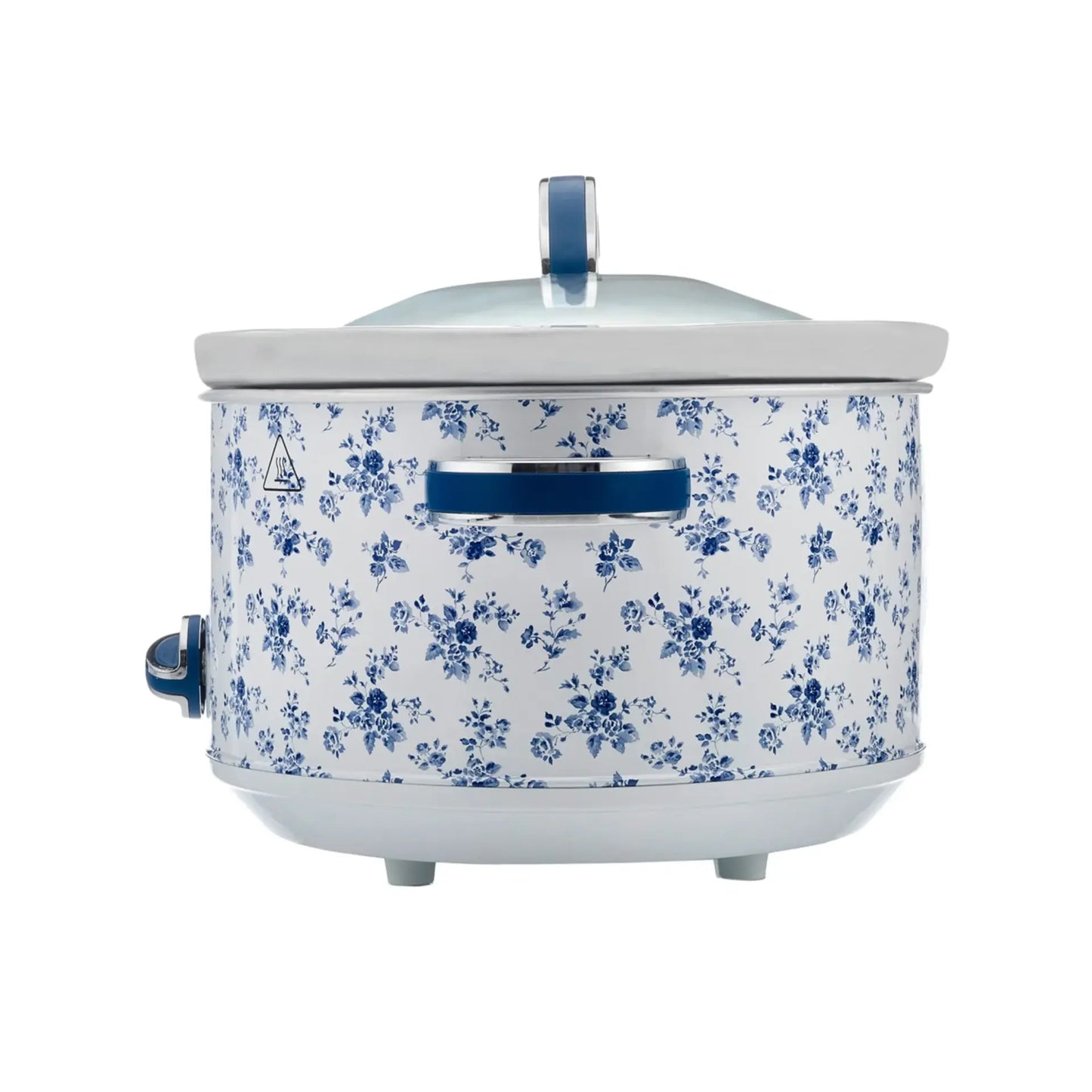 Laura Ashley 6.5L Slow Cooker | Soup Stew Casserole Curry Pudding Maker | 3 Heat Overnight Cooker Family Meal Maker