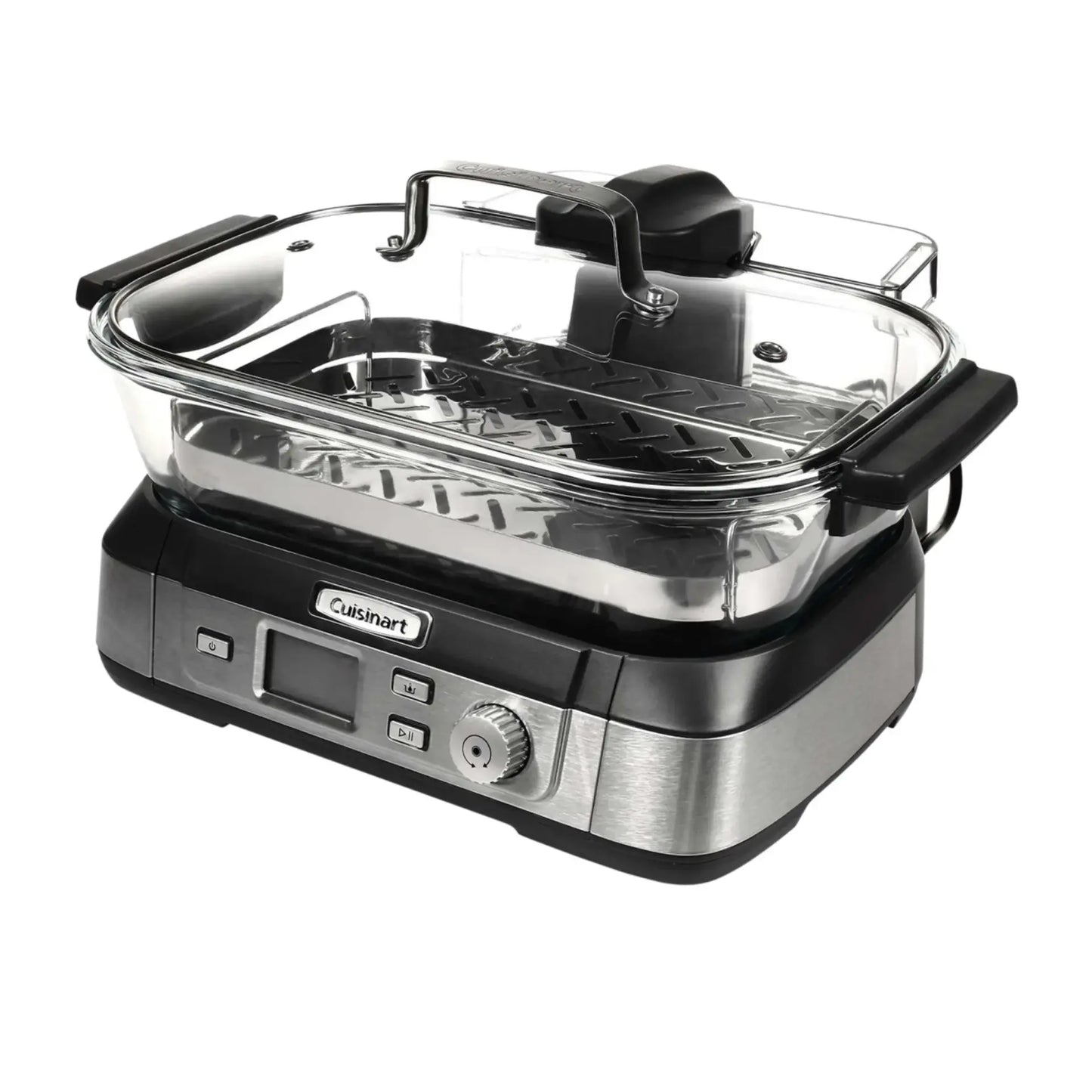 Cuisinart 5L Food Steamer | Digital Electric Meat Fish Vegetable Cooker Healthy Steaming
