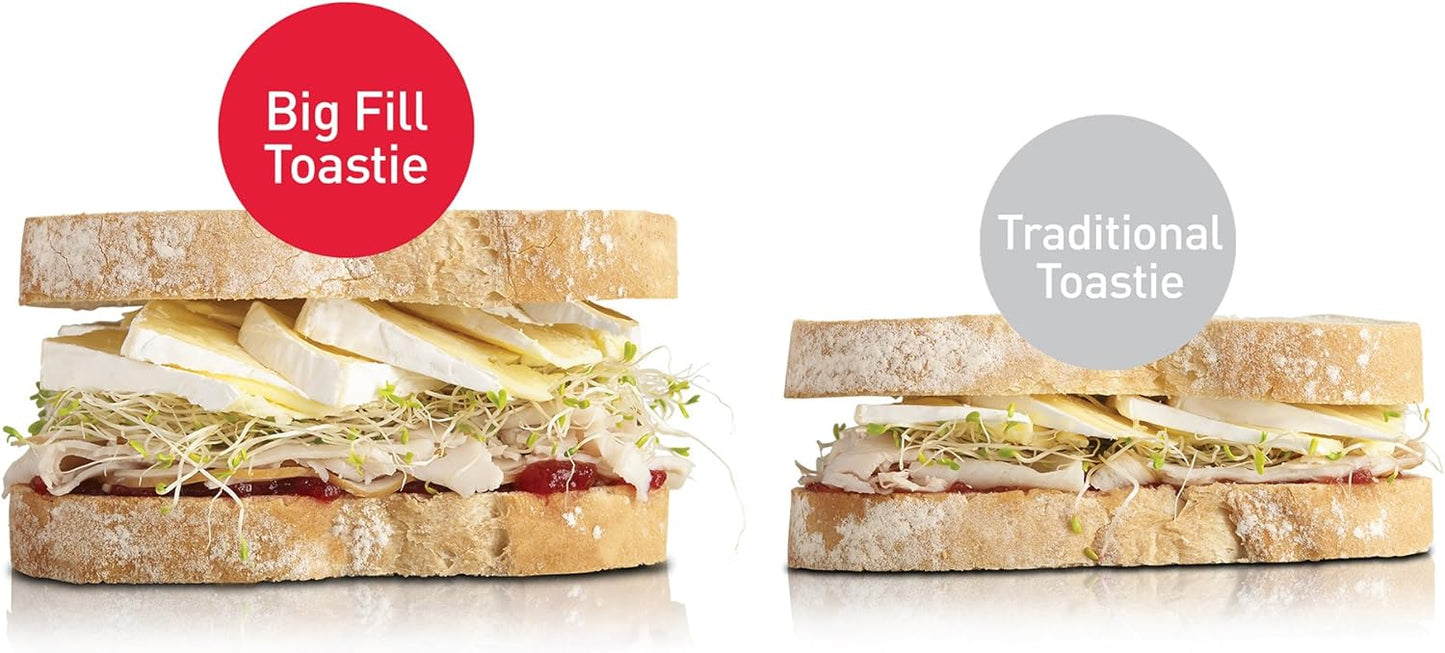 Sunbeam 2 Sandwich Press Electric Jaffle Maker Toastie Machine