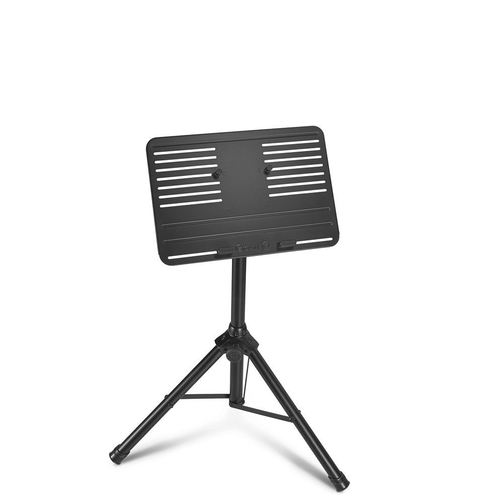Gravity 132cm Laptop Stand Tripod Base | Adjustable DJ Studio Mount Holder