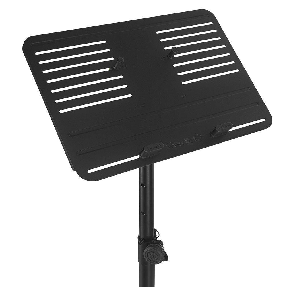 Gravity 132cm Laptop Stand Tripod Base | Adjustable DJ Studio Mount Holder