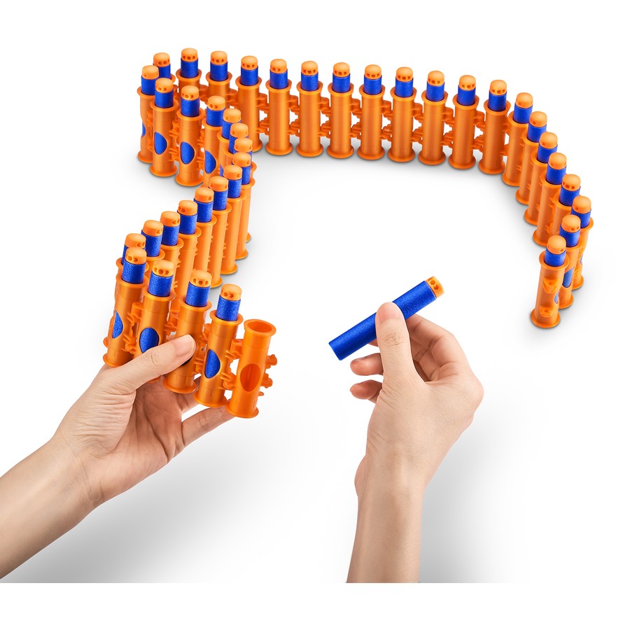 XSHOT Insanity Motorised Kids Children Blaster Soft Bullet Toy Gun (200 Darts) by ZURU | Air Pocket Technology | Foam Darts Shooter Indoor Outdoor